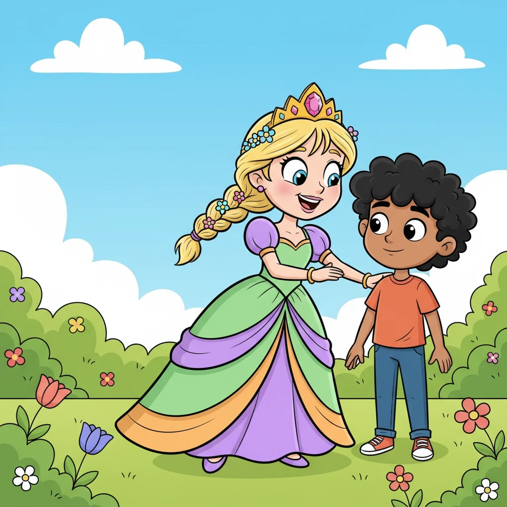 Leela continued her light teasing, her movements graceful and full of impish delight. She pulled a funny face, then pretended to tug at one of his curly locks, just out of his reach. Aarav watched her, a reluctant smile now playing on his own lips.