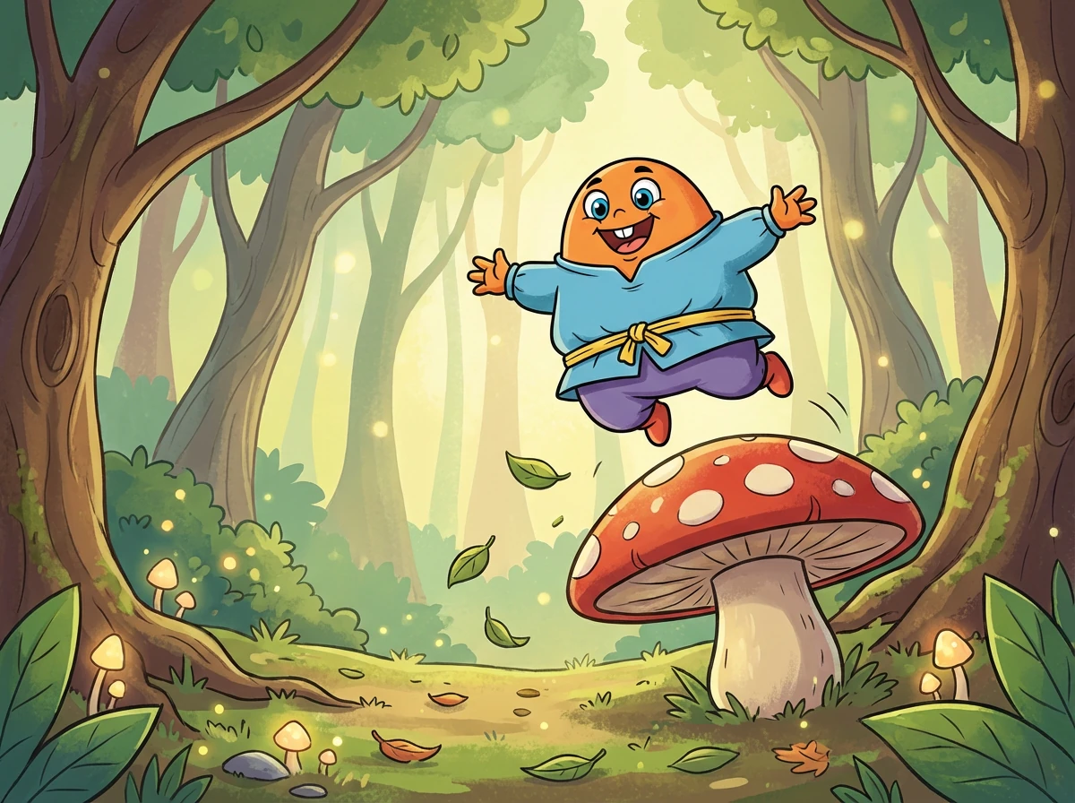 Ze pakte voorzichtig een plakje op en hield het tegen het licht. Haar ogen straalden van geluk.