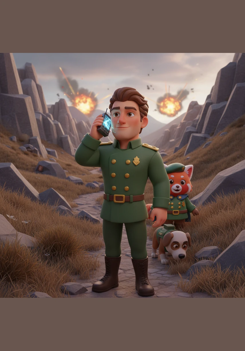 Asher’s voice was calm, a sharp contrast to the static and distant gunfire echoing behind him. He was leading the recon team through the valley, his brilliant mind always three steps ahead of the enemy, even when the situation turned dire.