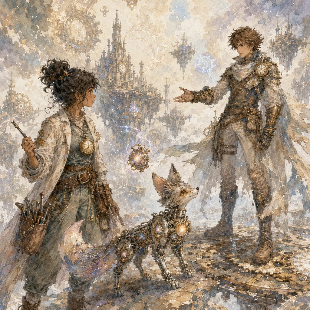 Esha and the Lost Gears of Chronia - Adventure stories