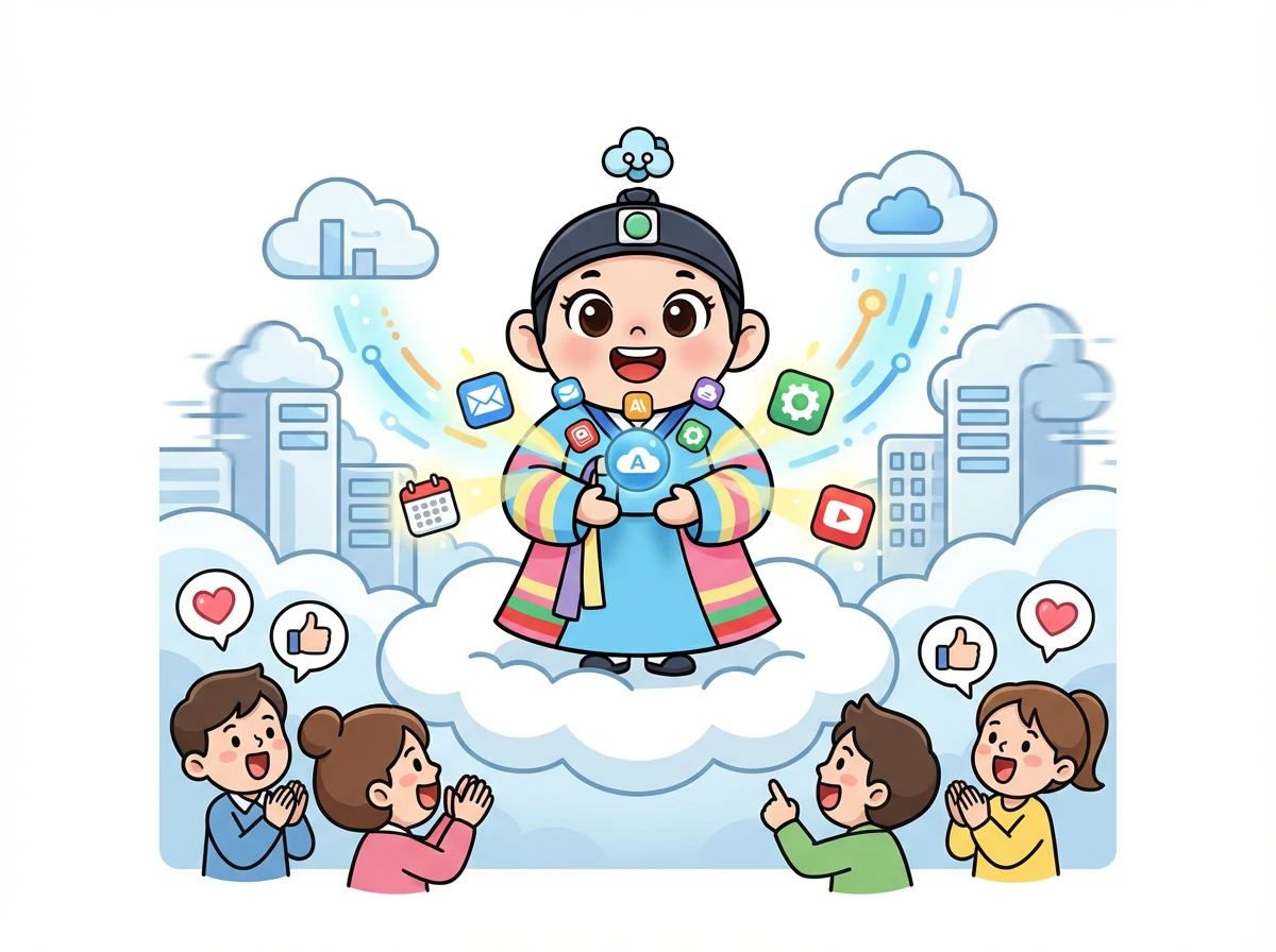 클라우드 왕국의 모든 앱들이 더 빠르고 효율적으로 작동하기 시작했어요. 사람들은 볼루모의 능력에 감탄하며 칭찬을 아끼지 않았죠.