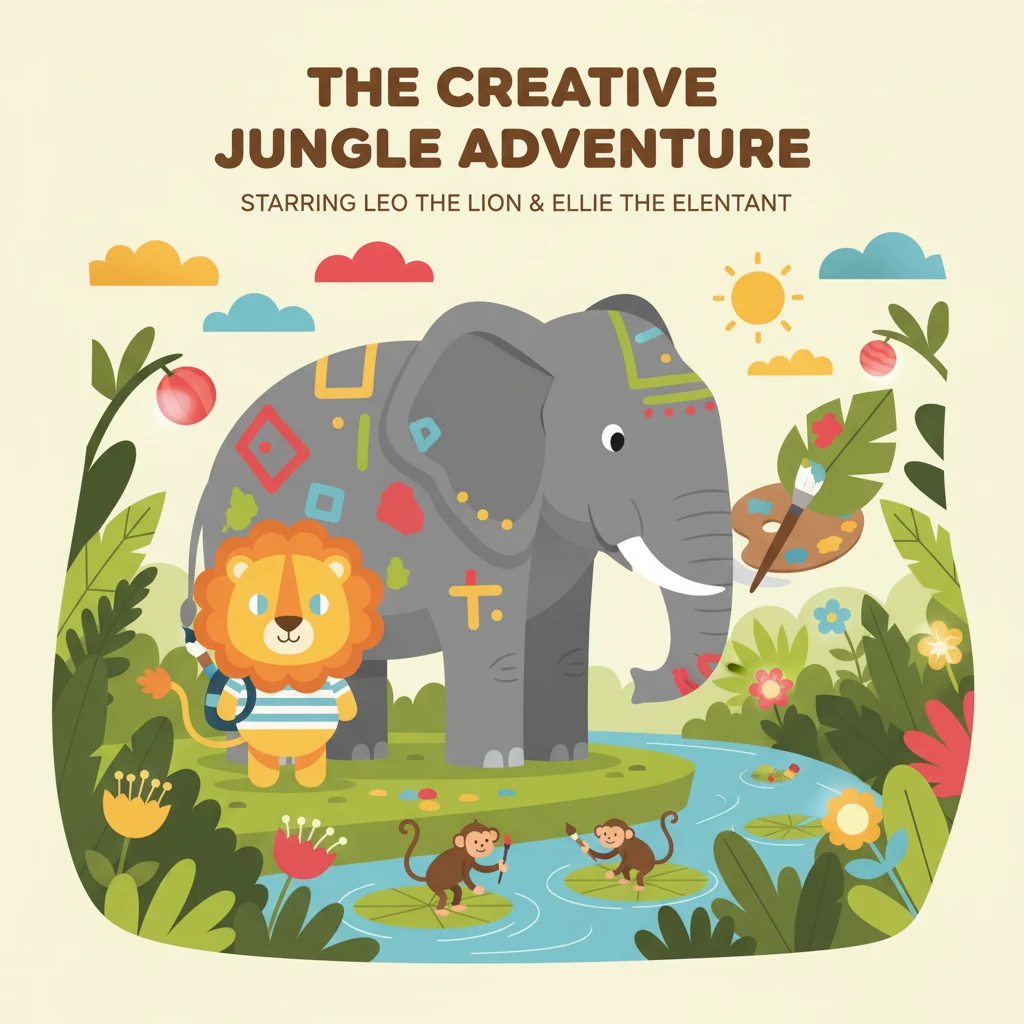 My Jungle Animal Coloring Book - coloring pages