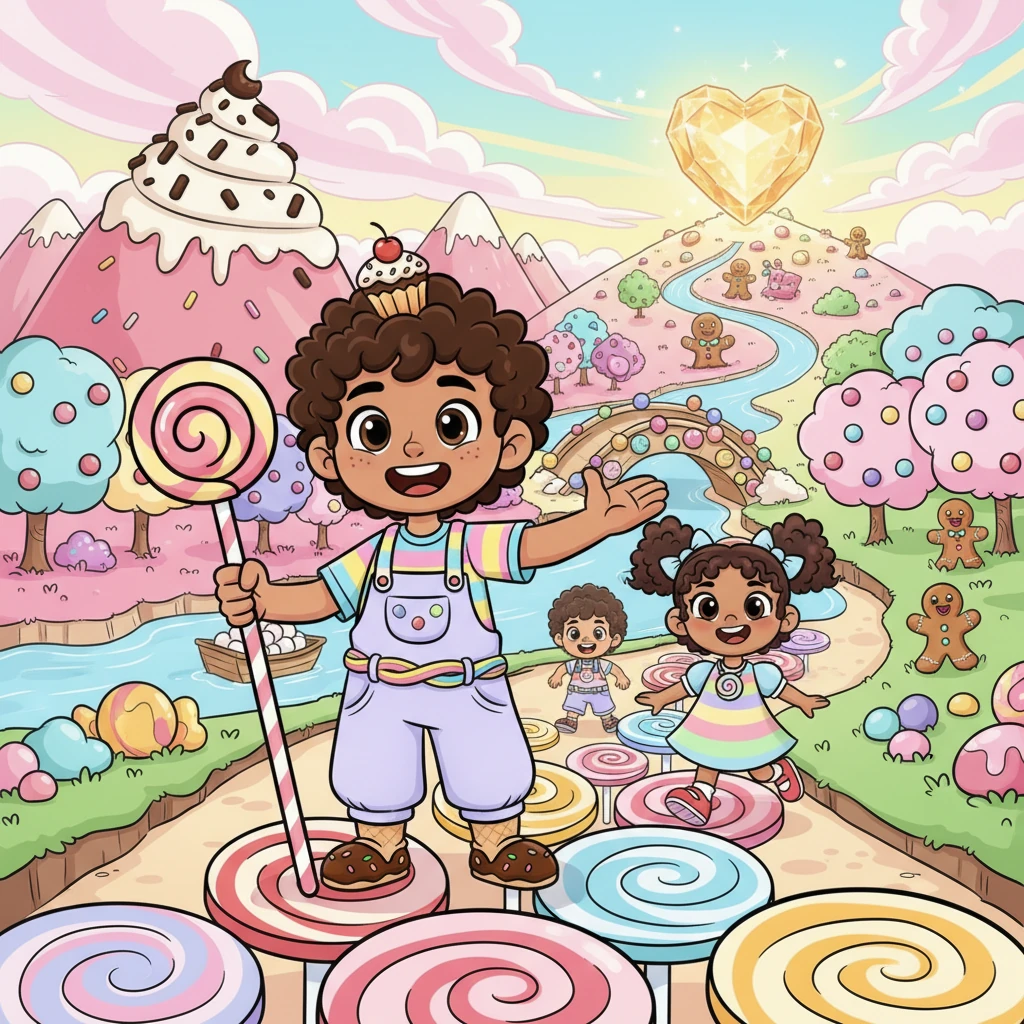 El Niño del Mundo de Caramelo - fairy-tale