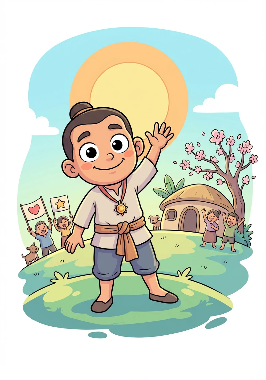 Санчай, преодолев трудности и испытания, не только спасает семью от нищеты, но и находит свое призвание. Он становится уважаемым человеком в родном краю, символом мужества и преданности семье.