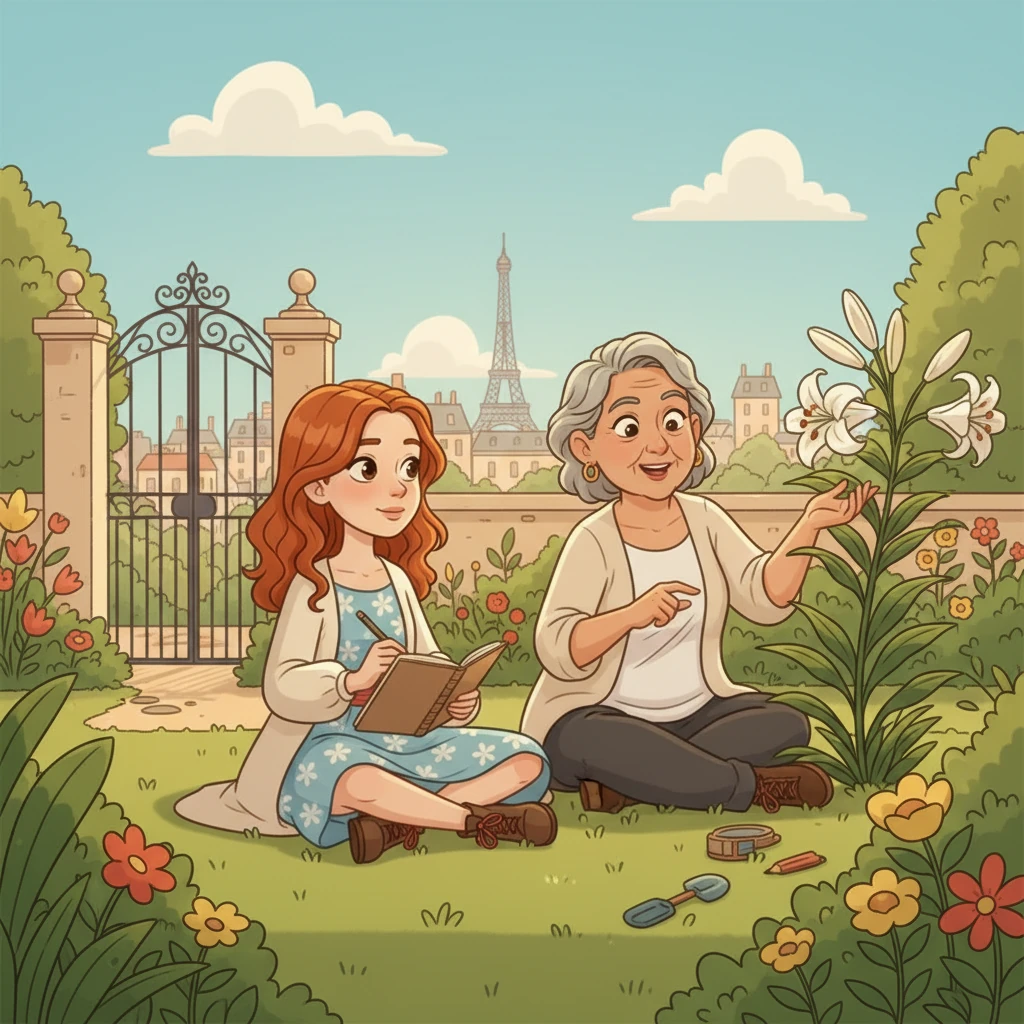 Dny plynou a Eliška s Klárou se vídají stále častěji. Tráví hodiny v Klářině zahradě, kde Eliška skicuje a Klára s vášní vypráví o rostlinách. Sdílejí si příběhy, sny a obavy, a každé setkání prohlubuje jejich pouto. Jejich smích se nese teplým letním vzduchem.