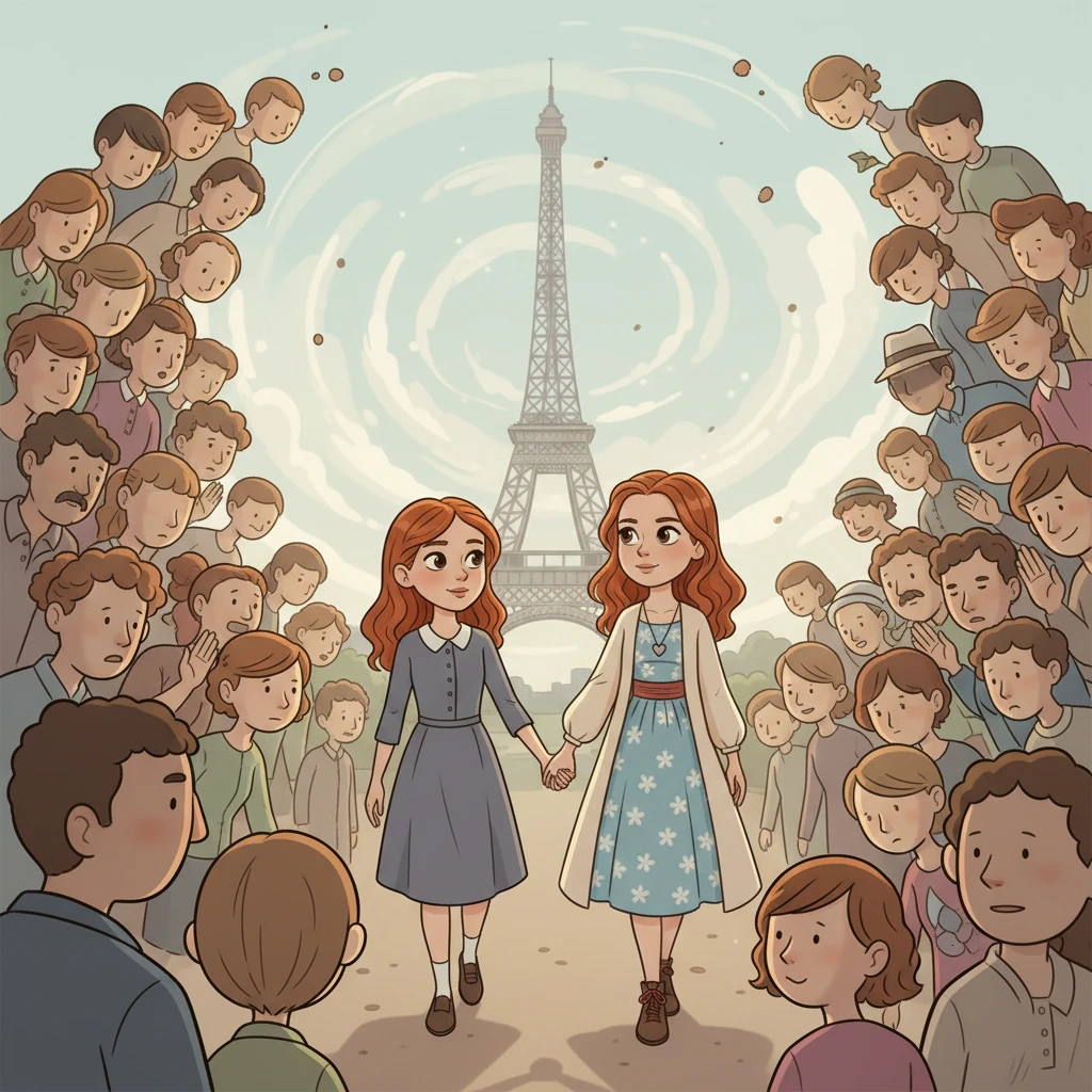 I když se setkávají s nepochopením od některých, Eliška a Klára se rozhodnou ignorovat šepot a soudy. Drží se za ruce, silnější než kdy předtím, a čelí světu společně. Jejich láska je majákem v bouři, ukazující jim cestu.