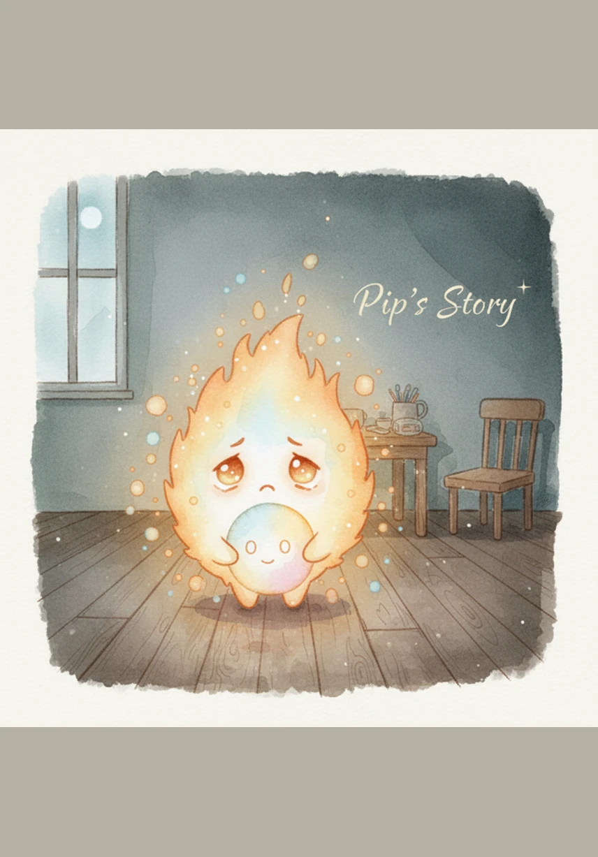 Even though the kingdom is beautiful, Pip is unhappy because nothing ever stays still. Without any flat edges or corners, the furniture rolls away and the bubble houses never stop wobbling and bouncing.