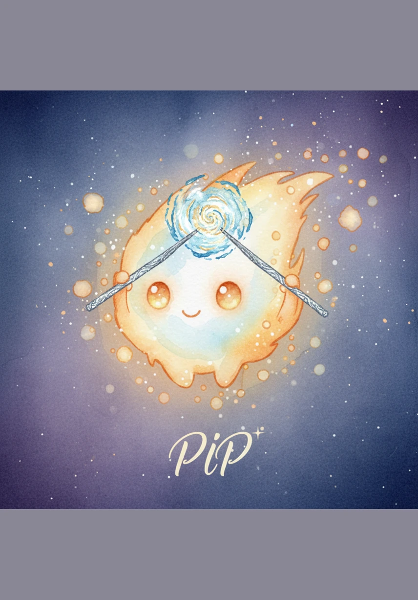 Pip decides to use the third silver stick, connecting the ends of all three pieces together. Suddenly, a brilliant golden light bursts from the sticks as they lock into a brand new, sturdy position.