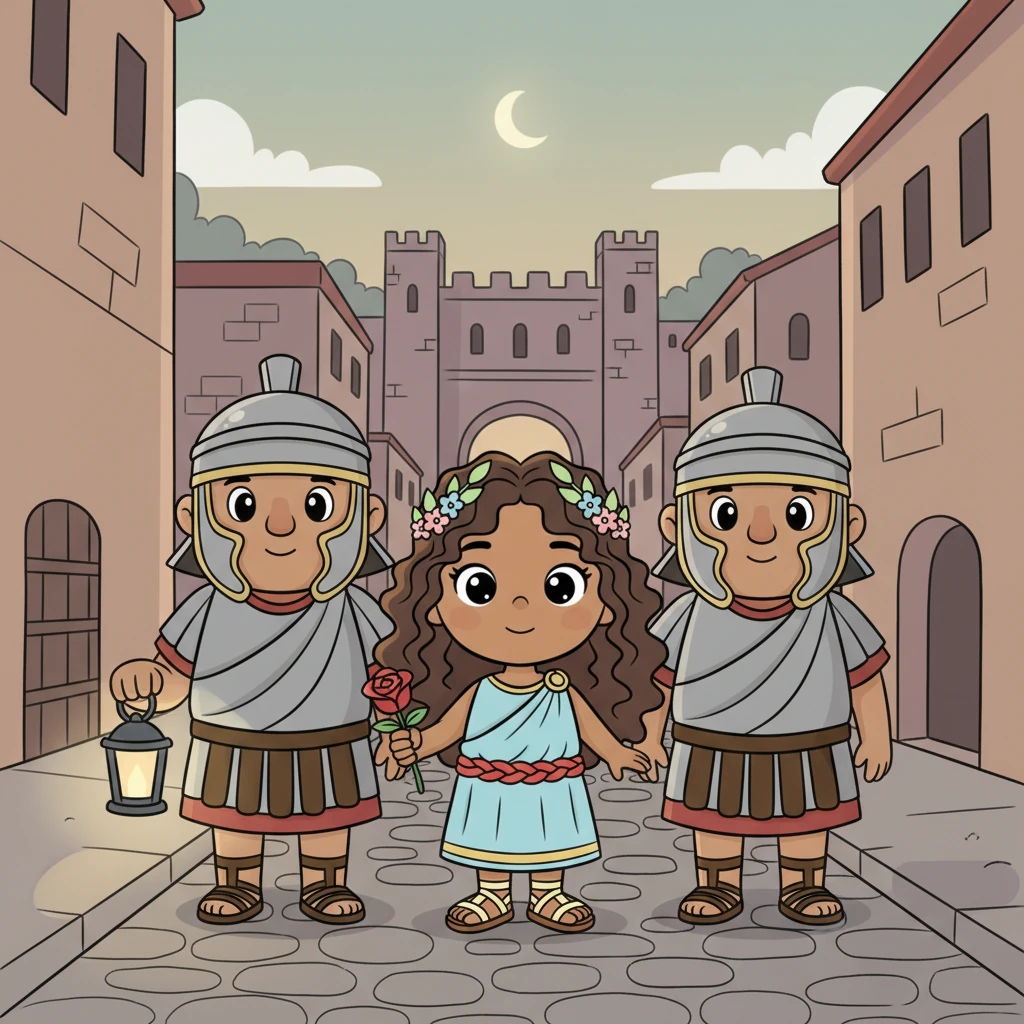 Soon, Valentine was taken away to be killed. He stayed brave. He kept a kind heart.