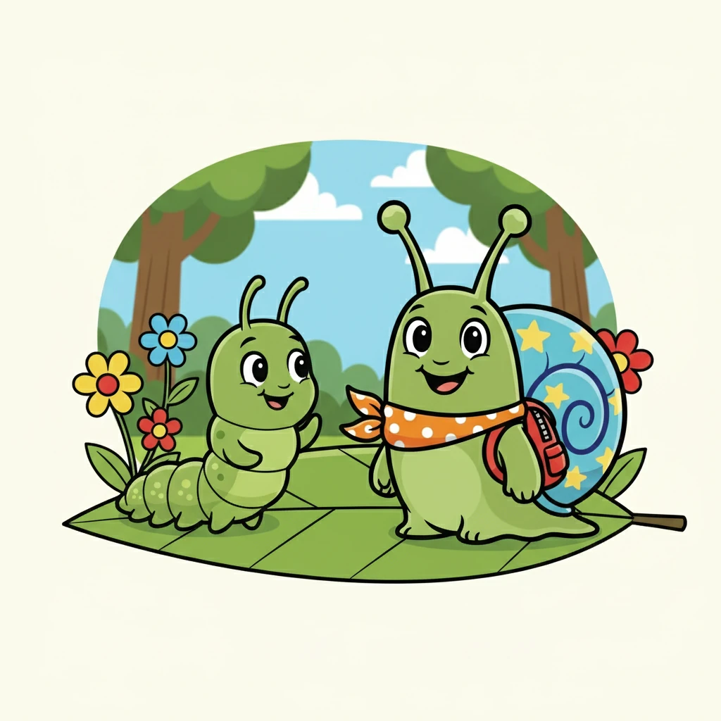 Tırtıl, Kabuk'un sözlerine şaşırdı ama onu anladı. "Elbette Kabuk, özür dilerim. Bundan sonra sana daha fazla alan bırakacağım," dedi. İkisi de birbirlerine gülümsedi.