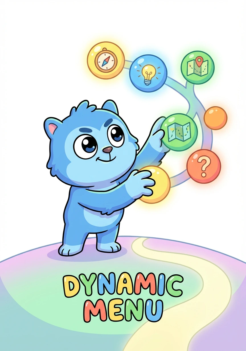 The Dynamic Menu was Archi’s next challenge. He wanted it to be intuitive and easy to navigate, ensuring that users could quickly find what they needed.