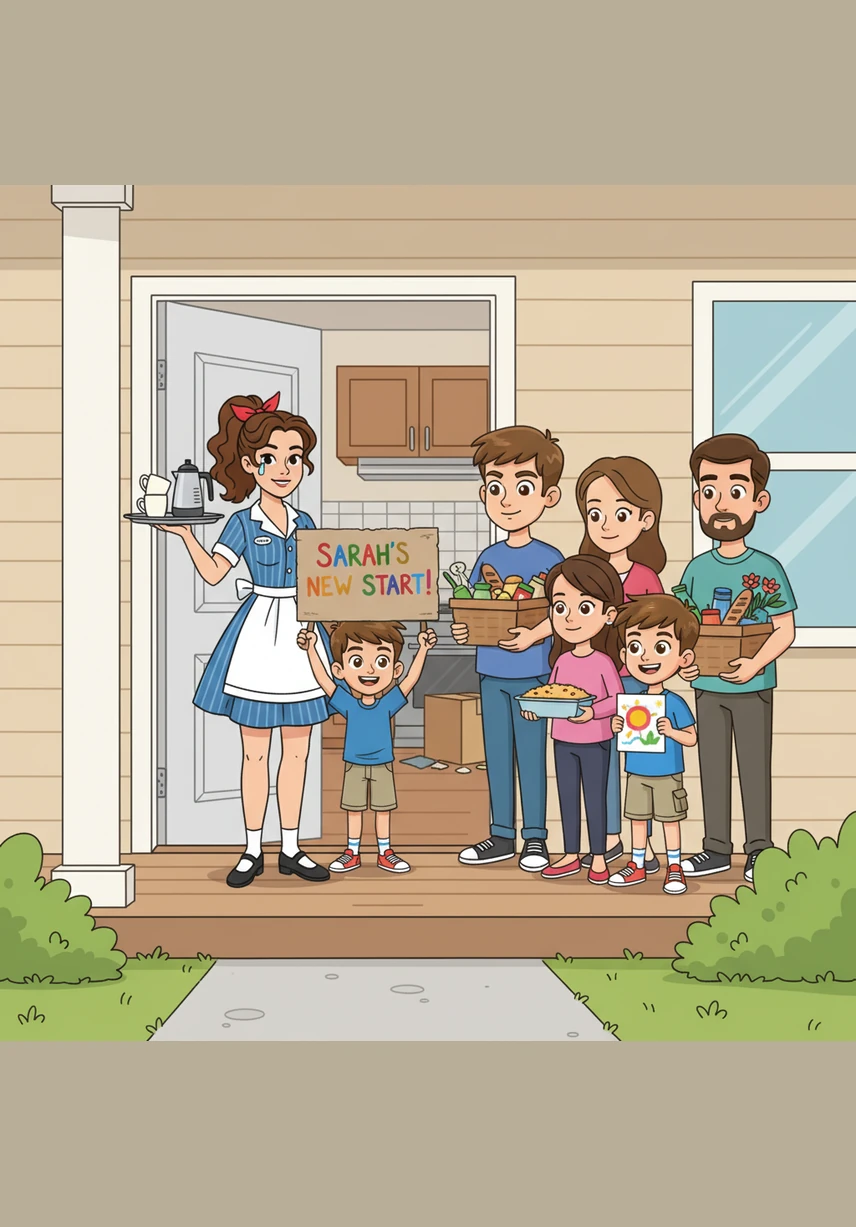 A kind neighbor stops by with a basket of fresh vegetables, and Sam’s teacher sends home a note praising his leadership in class. Sarah realizes that while she is a single parent, she is not truly alone in this journey. These small acts of community support serve as the village that helps her hold everything together.