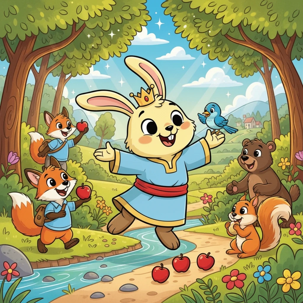 مغامرات الأمير أرنوب والتفاح - animal