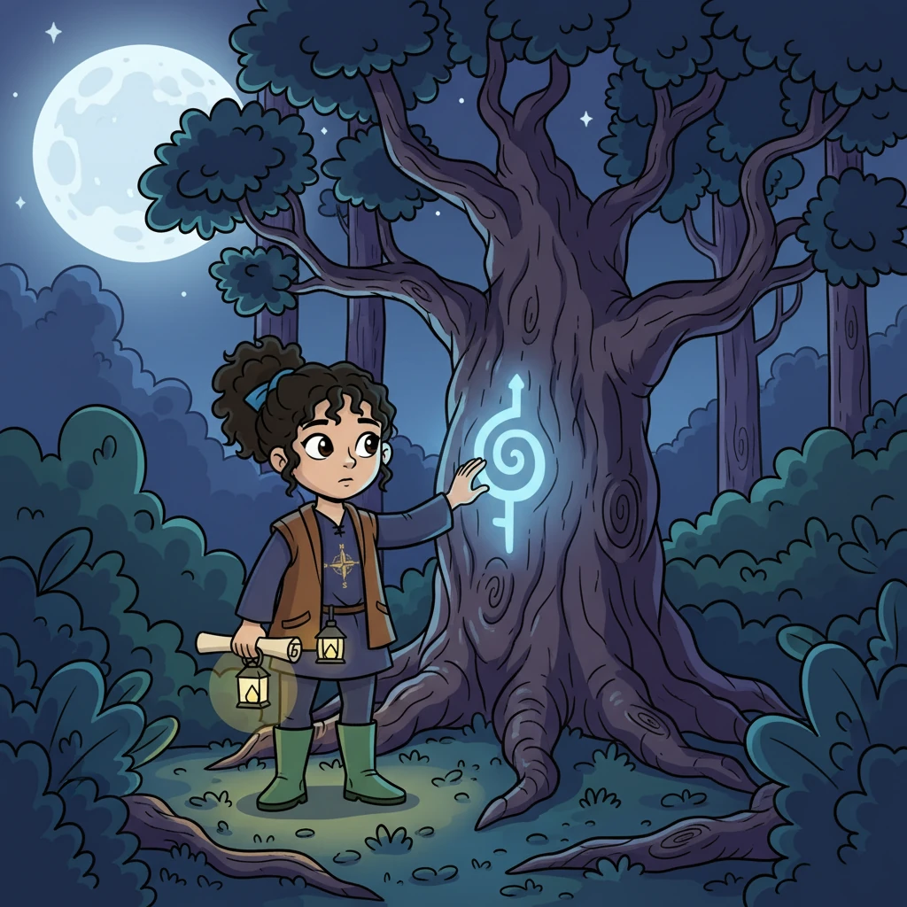 One moonlit night, a cryptic symbol appeared carved into a gnarled oak tree. Elara, drawn by an unseen force, touched the symbol. A shiver ran down her spine as the forest seemed to hold its breath.
