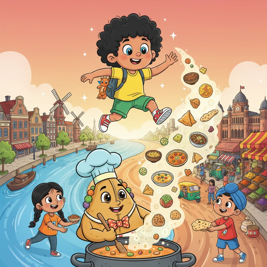 Samar's Big Move and the Taste of Friendship - growth