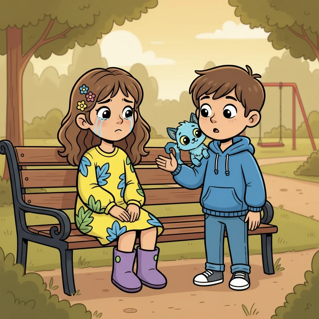 Amara, usually surrounded by friends, was alone and crying. She confessed her pain, revealing that people only wanted to be near her for her popularity. Tory, surprised, felt a connection with Amara, understanding the hidden struggles behind a seemingly perfect life.