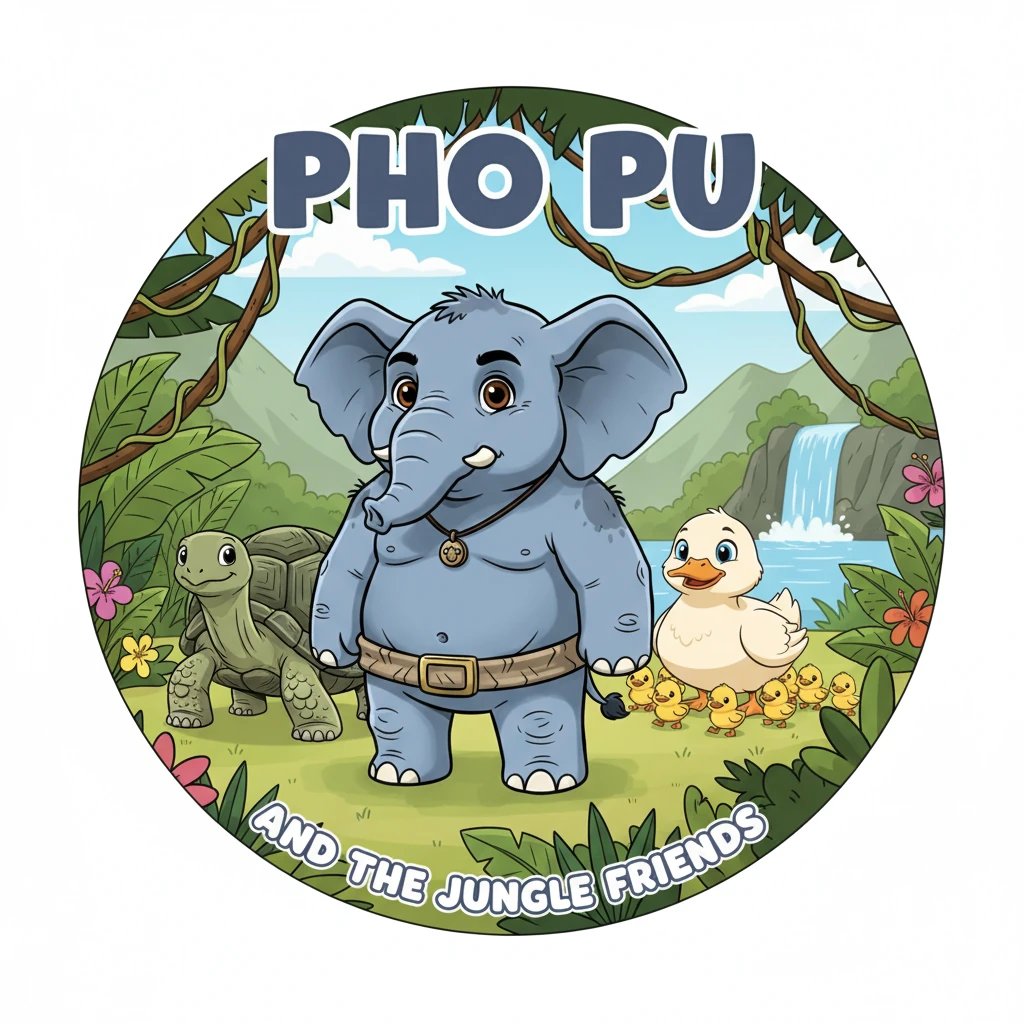 စိတ်ထားကောင်းတဲ့ ဆင်ကလေး ဖိုးပု - 童话故事