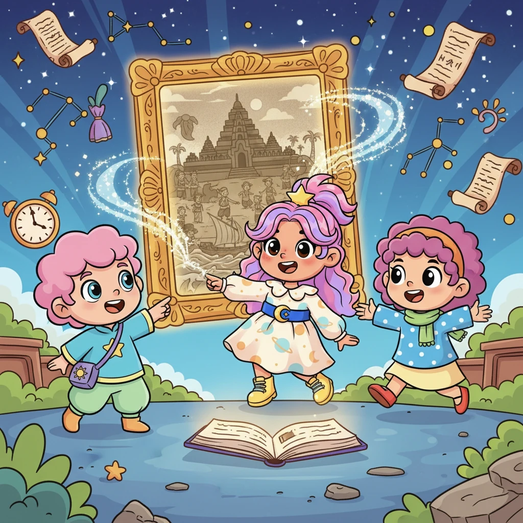 Petualangan Belajar Sephora, Syahla, dan Zezsya: Mengungkap Sejarah - educational