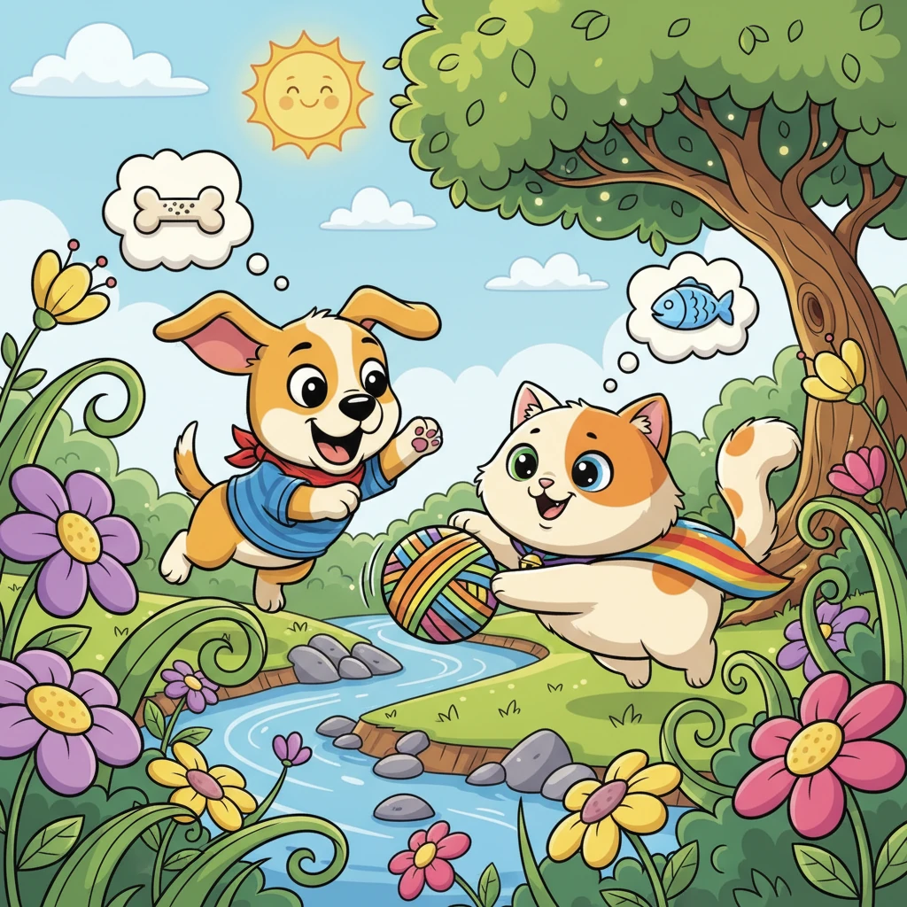 Buster's Purr-fect Chase - animal