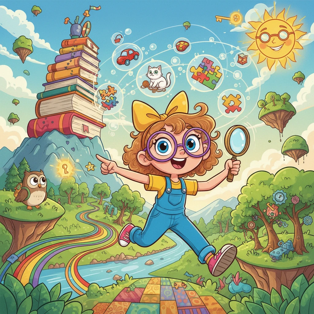 Lily Lens and Her Super Sight! - Educational stories