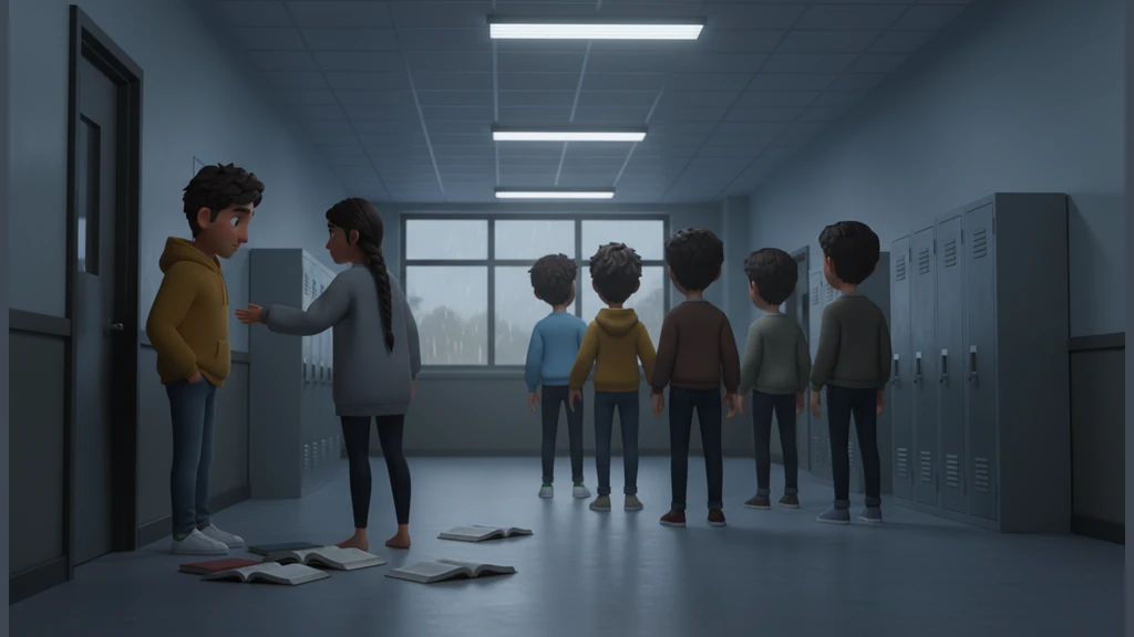 The laughter turns to cold silence during the stress of the twelfth standard when Rahul faces his darkest personal moments. Instead of standing by him