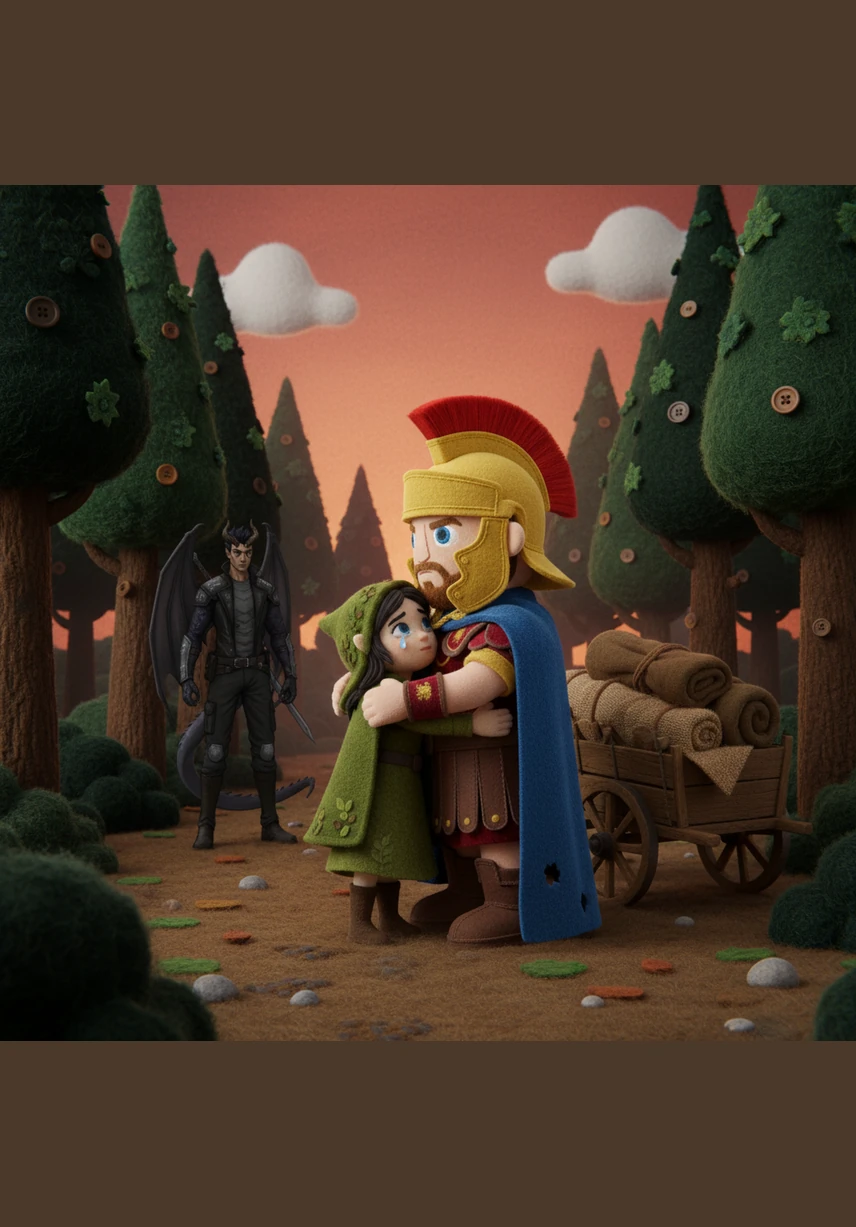 The campaign ended with a sudden, cruel command to return to Rome, leaving no room for a creature of myth to follow. Maximus stood at the edge of the forest, his heart breaking as he watched Byul disappear into the trees, unable to bring his star into the light of the empire.