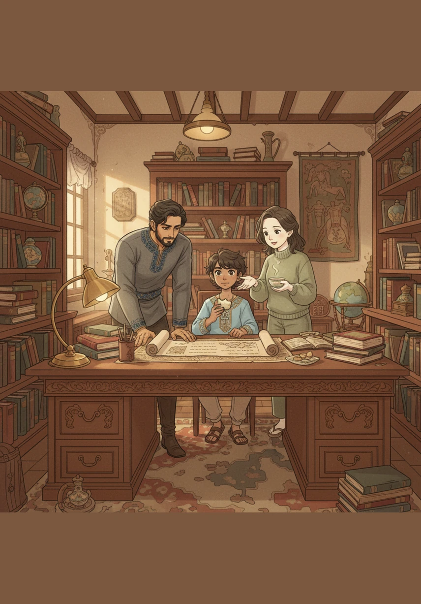 Zaid’s son, Omar, laughs as he plays a game with Hana in their shared home, the three of them forming a perfect, happy circle. The transition is seamless, and the house is constantly filled with the music of their combined stories and the comfort of a family that truly gets along.