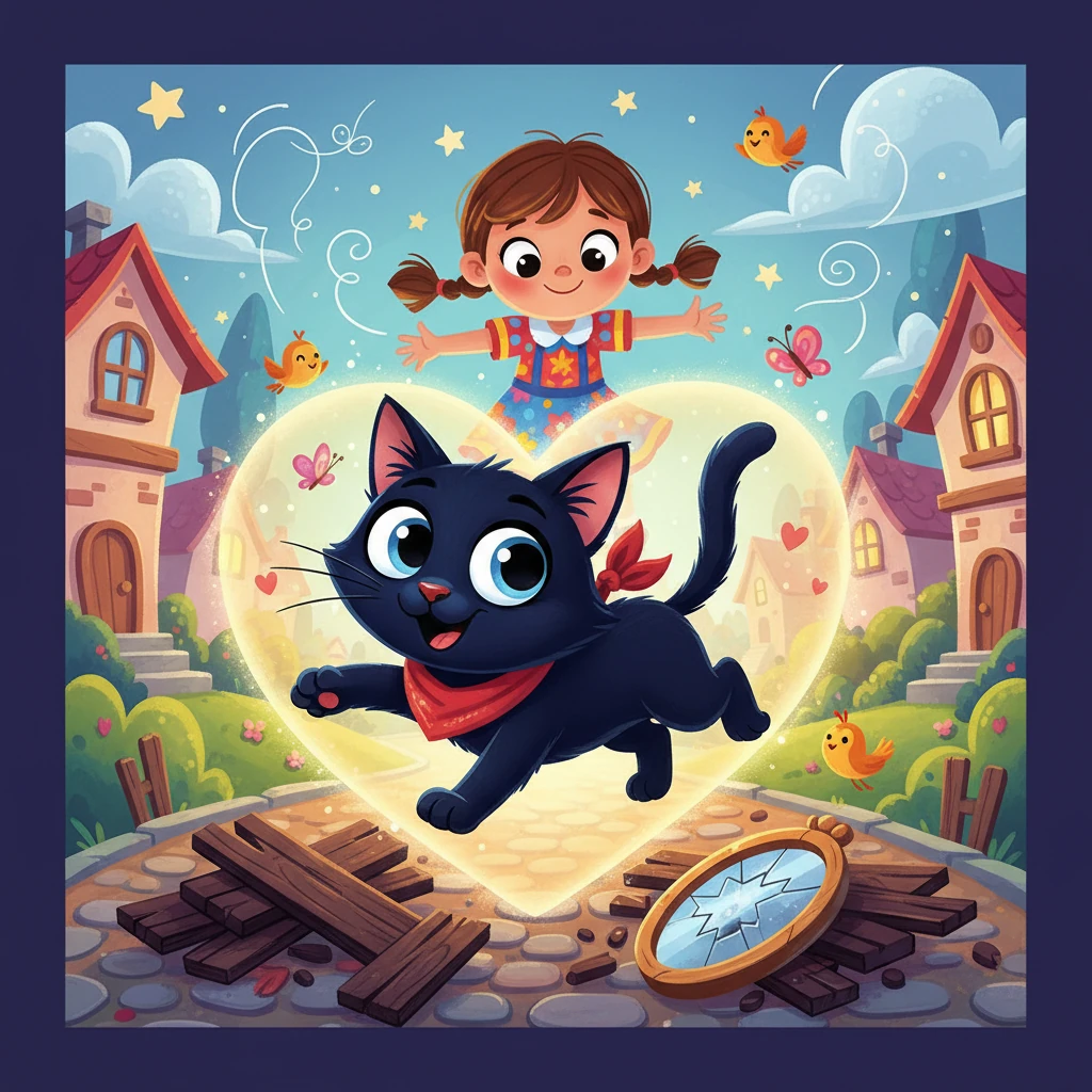 Coco, il Gattino Nero Fortunato