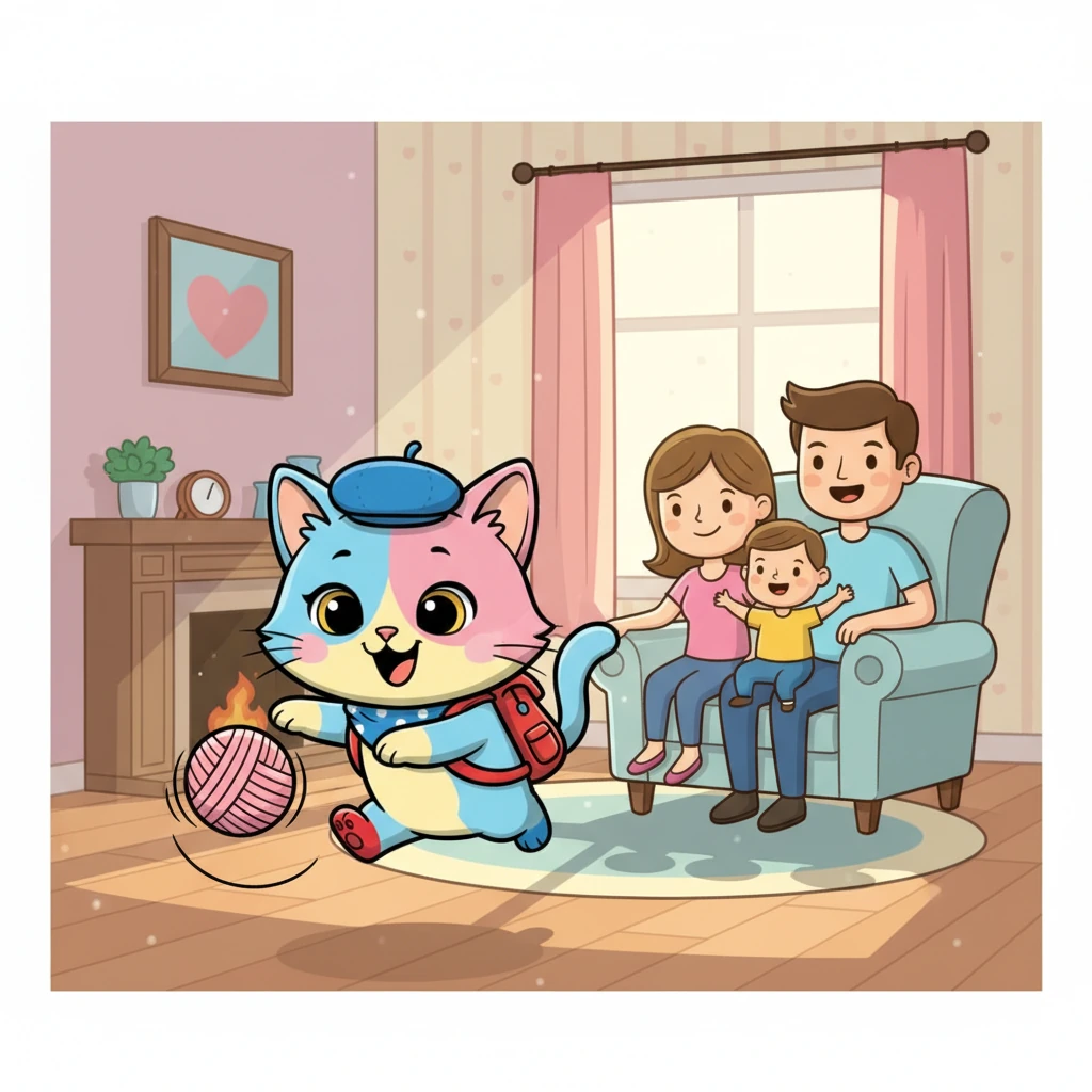 La famiglia mi osservava e ha capito che non c'era nulla di sfortuna in me. Vedevano solo un gattino affettuoso e giocoso che portava gioia. Le vecchie superstizioni sono svanite, sostituite dall'amore e dall'affetto per il loro piccolo amico nero.