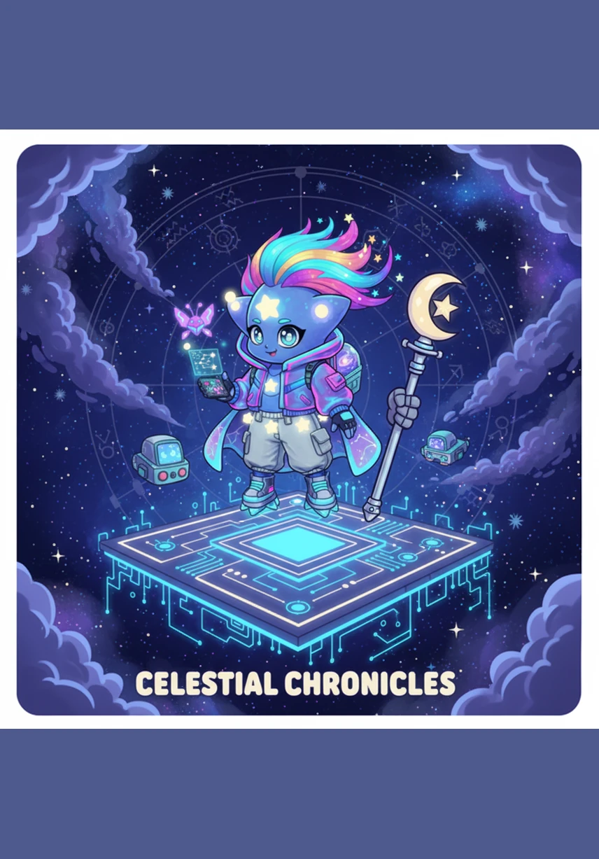 The stars began to drift through the deep blue expanse, peeking behind swirling purple nebulae and shimmering cosmic dust. Every corner of the galaxy was searched, but the shy moon remained tucked away in her secret spot.