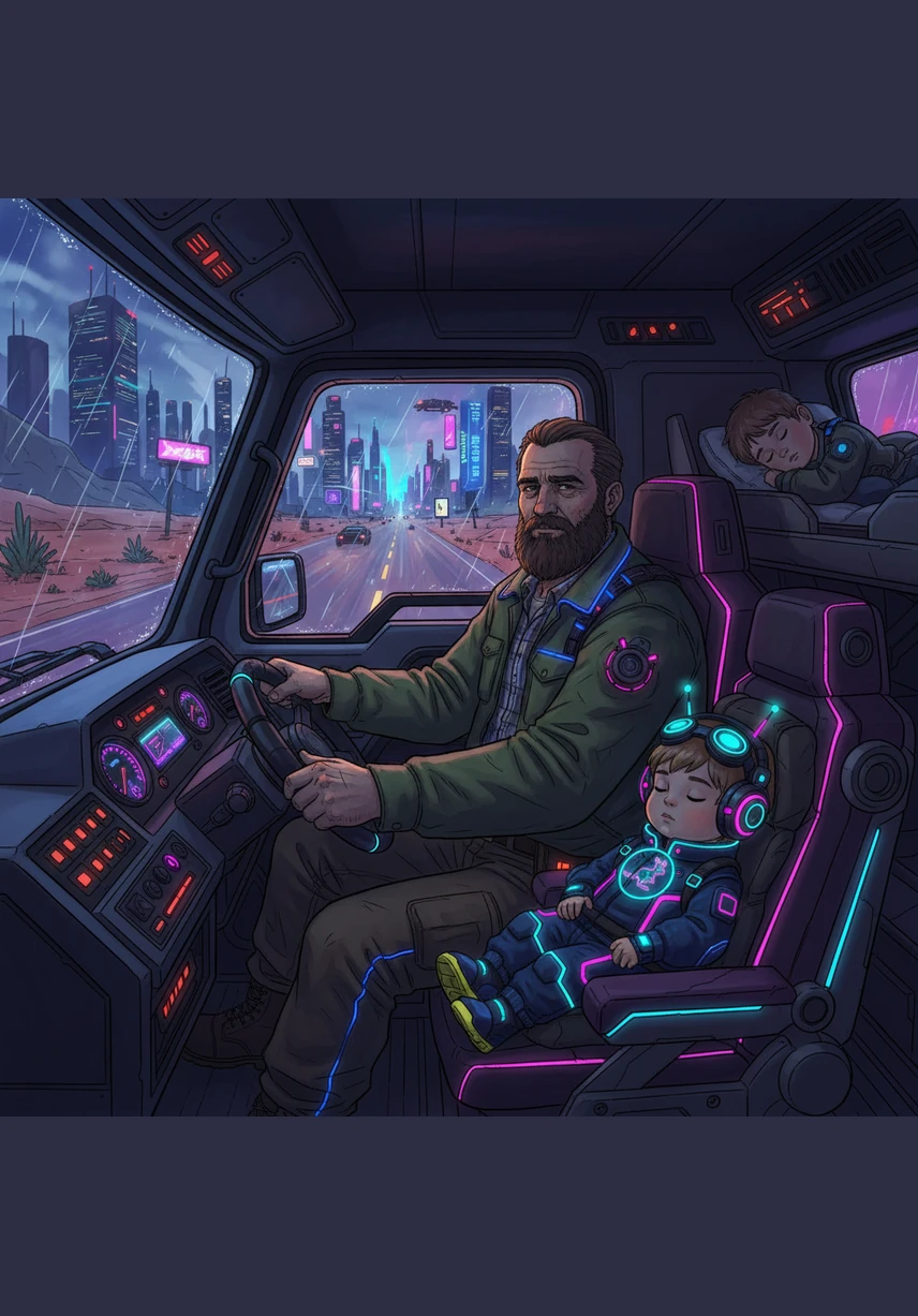 Distance could not keep Cedric away; he spent countless hours behind the wheel, driving through the long Australian night just to see his sons. Every twelve-hour round trip was a silent, grueling promise that he would never let them go, no matter how many miles lay between them.