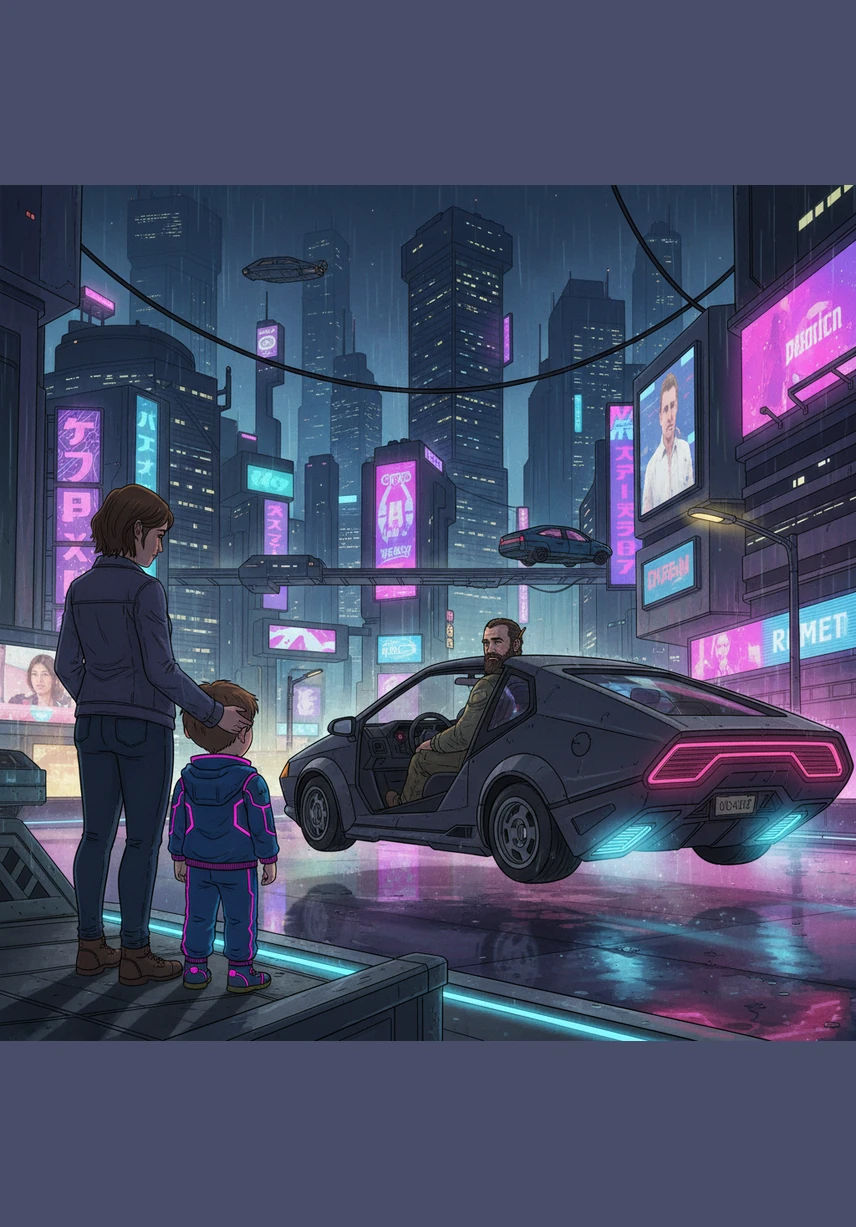 Saying goodbye at the end of each visit was the hardest part, a moment where the sadness in Cedric's eyes mirrored the heavy hearts of his children. Yet, as his car pulled away into the distance, there was always the quiet, unshakable certainty that he would eventually return.