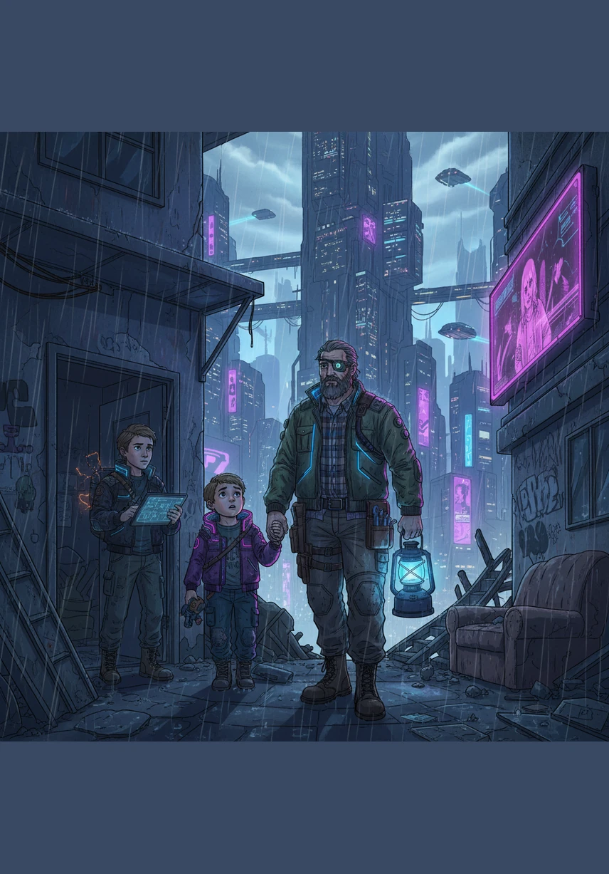 When the battle was finally won, the boys returned to a home that felt like a fresh start, anchored by their father's steady and guiding hand. Cedric worked tirelessly to rebuild their lives from the ground up, creating a sanctuary of normalcy, security, and warmth.