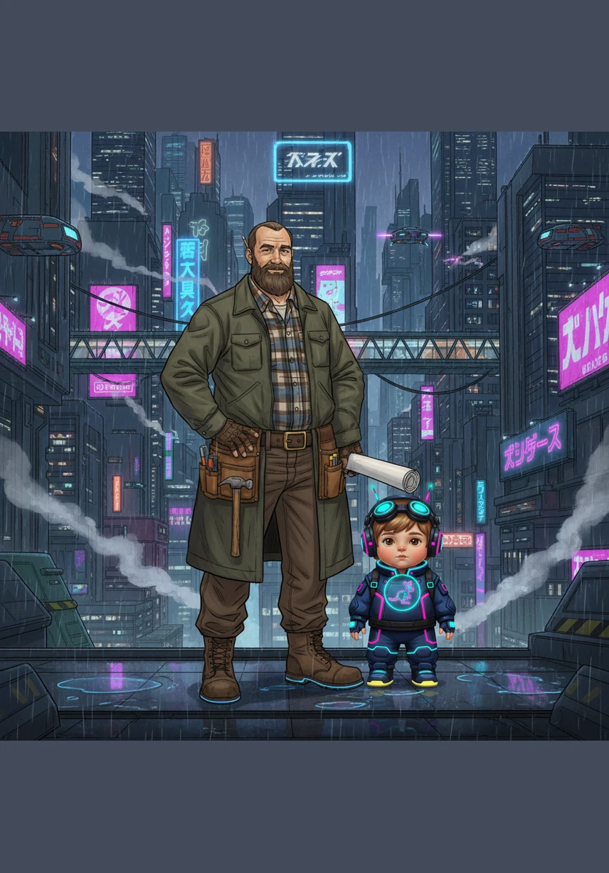 As the years passed, the boys realized that their father’s greatest gift wasn't the structures he built, but the fact that he never walked away. Cedric Buck’s legacy lives on in the strength he passed down to his sons, a testament to the enduring power of a father who always stayed.