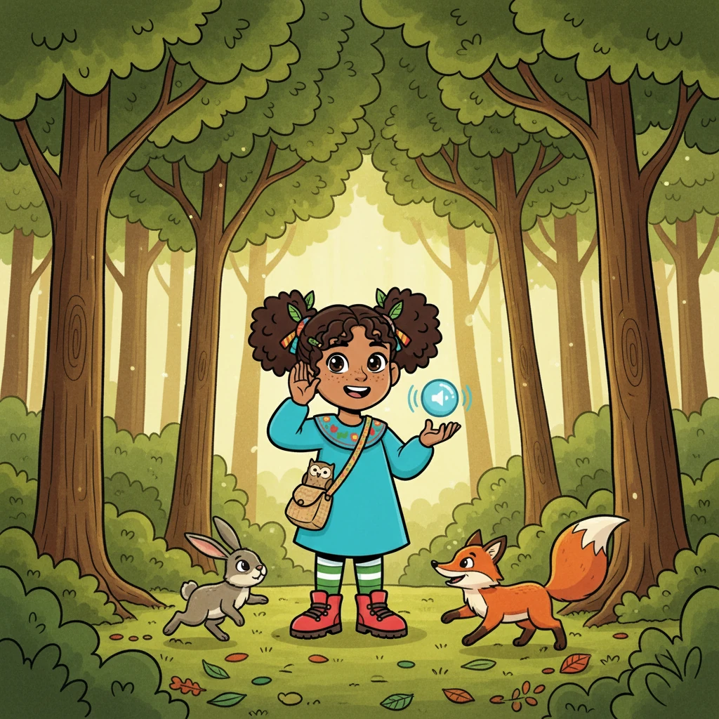 El Bosque que Aprendió a Escuchar by Yngrid Dayrany Ortiz Cervera