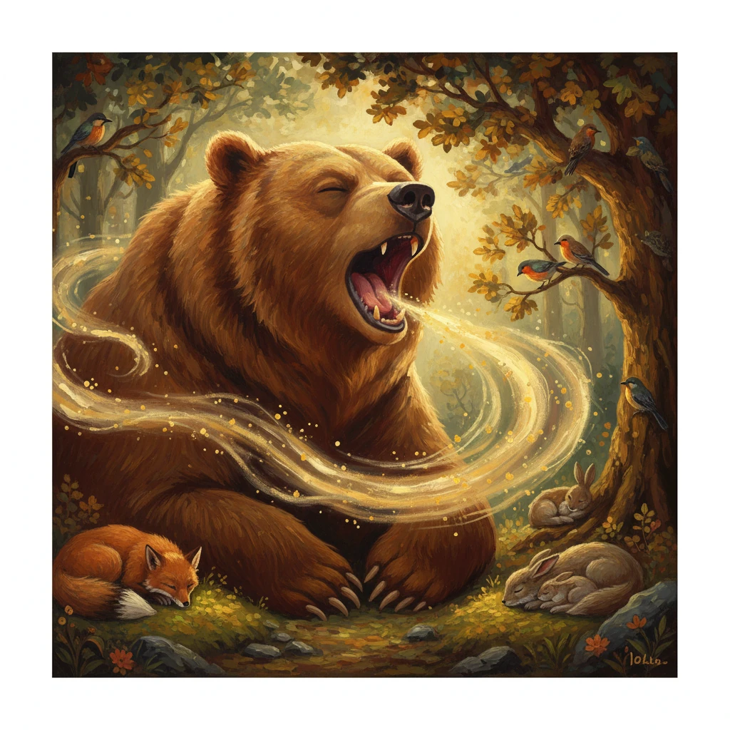 Milo's Magic Yawn - bedtime