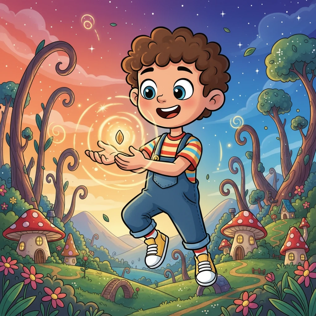 Timo and the Glowing Seed - fairy-tale