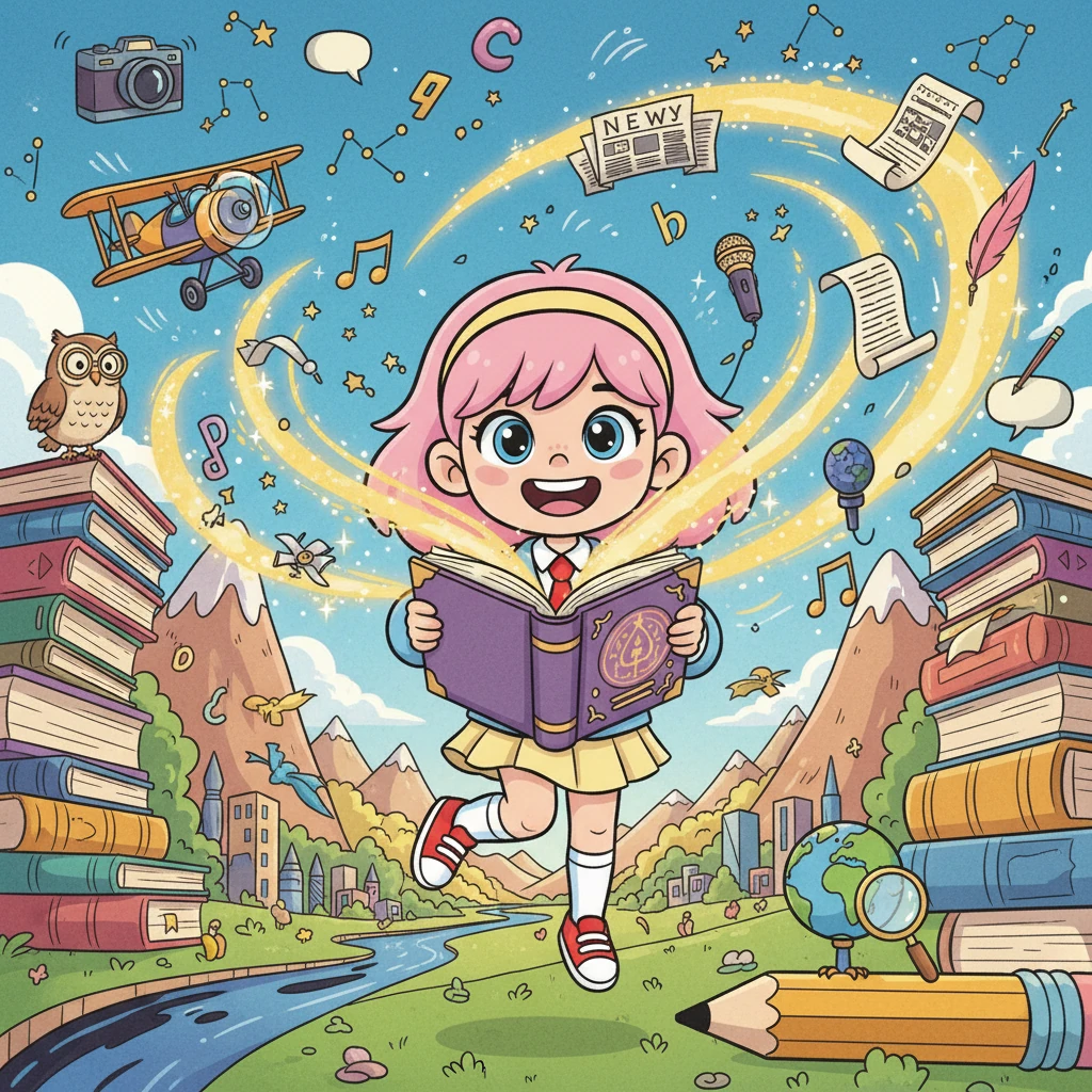 Приключения Лёлик: Журналистский Путь - educational