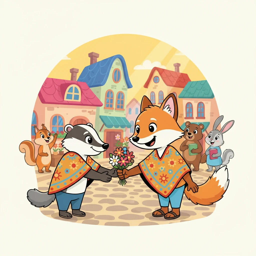 Las Aventuras de Amable en Ciudad Cortesana - 教育故事