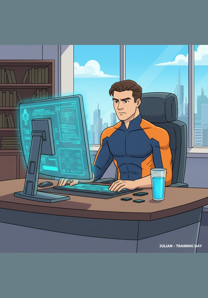 He opens a clean, blank Google Sheet and begins crafting the Dashboard, the heart of his new financial command center. The screen starts to fill with organized sections for net worth and monthly trends, glowing with the promise of order.