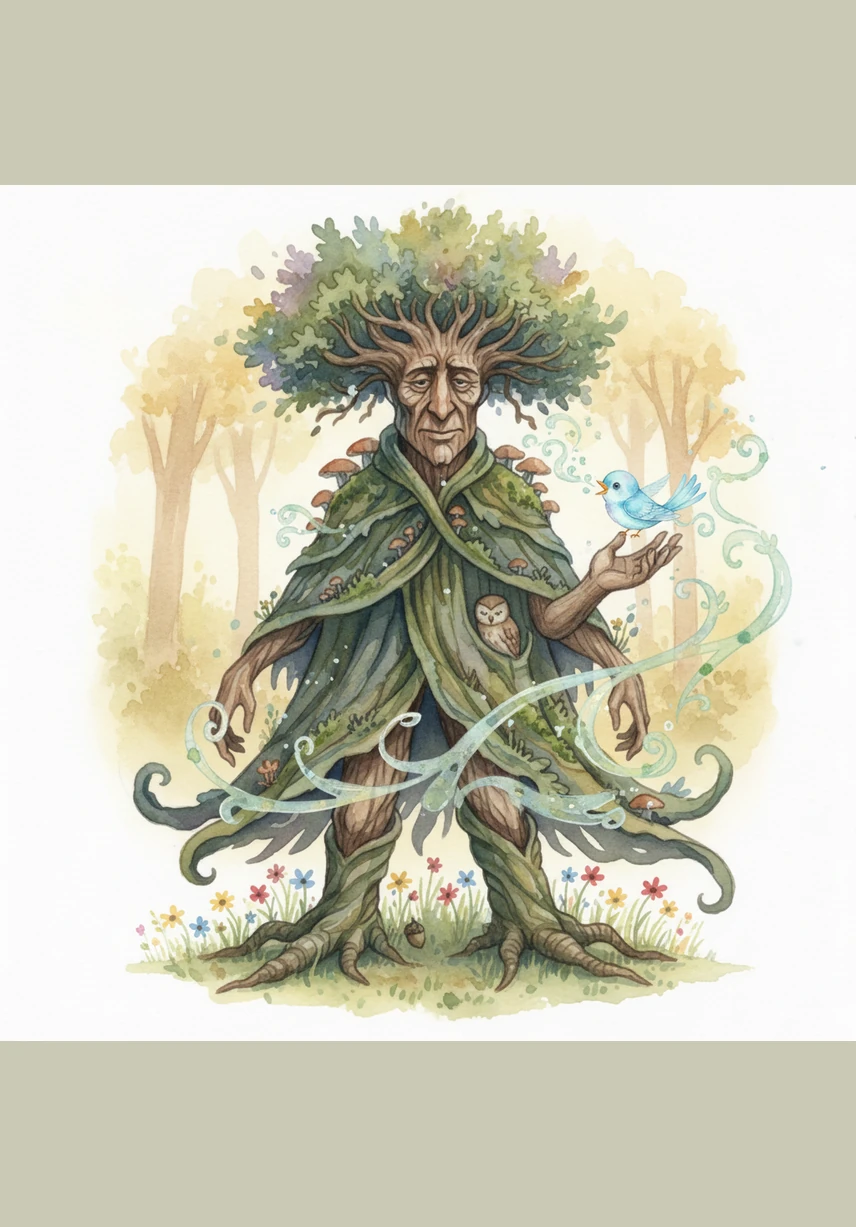 Inspired by the tree's wisdom, Pip let out a soft, tentative chirp that harmonized with the environment. Slowly, his song began to return, weaving through the branches and dancing over the golden grass. It was a new song, filled with the strength he had found in the shadows.
