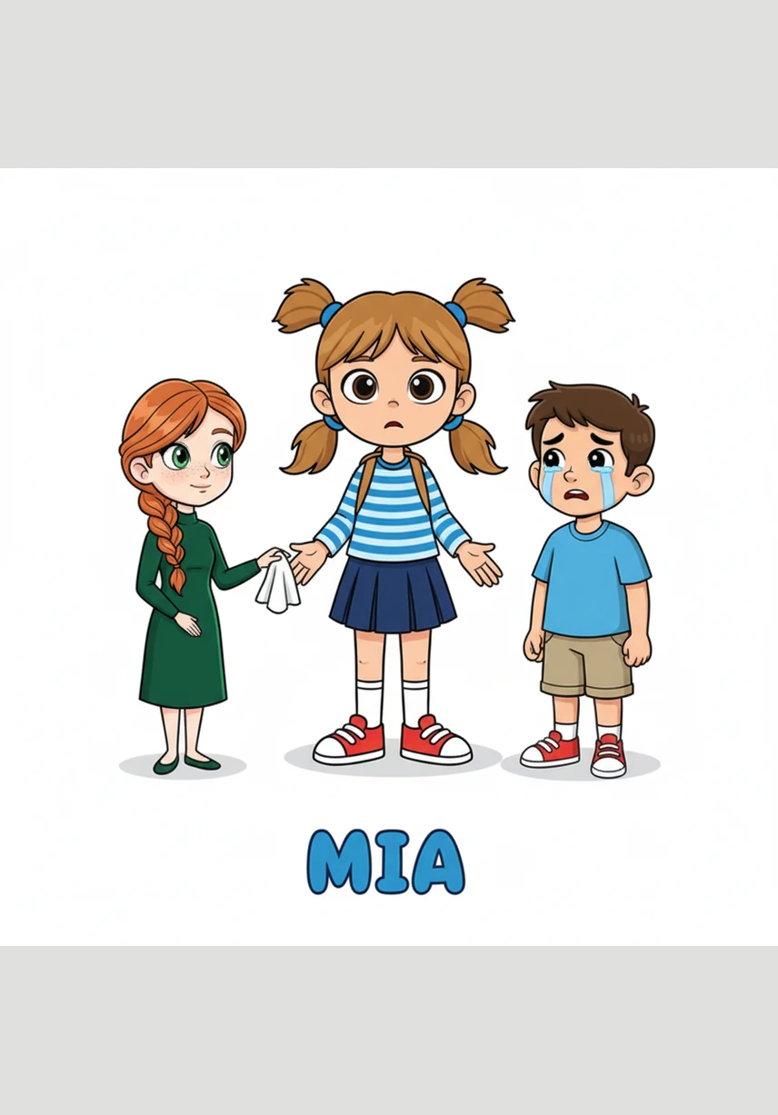 The next day, Mia realizes that her special bond with Sam hasn't changed at all. Instead of losing a best friend, she feels like her heart has grown big enough to hold two wonderful friendships at once.