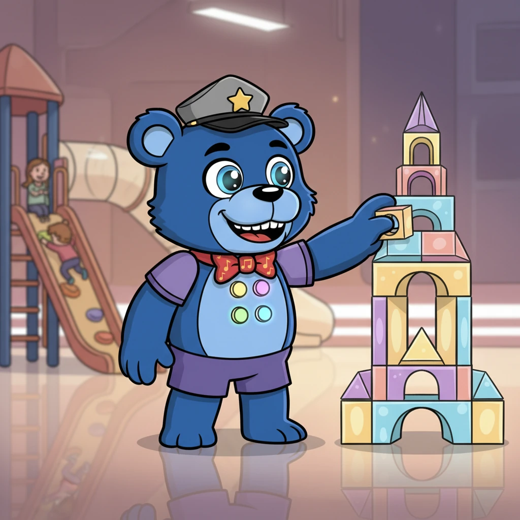 Barnaby got a few upgrades over the years, perhaps some glowing buttons or smoother movements, but his core programming remained the same: to spread joy and keep children safe. He adapted to the new era with grace, his spirit as bright as ever. His big, kind heart was always his best feature.