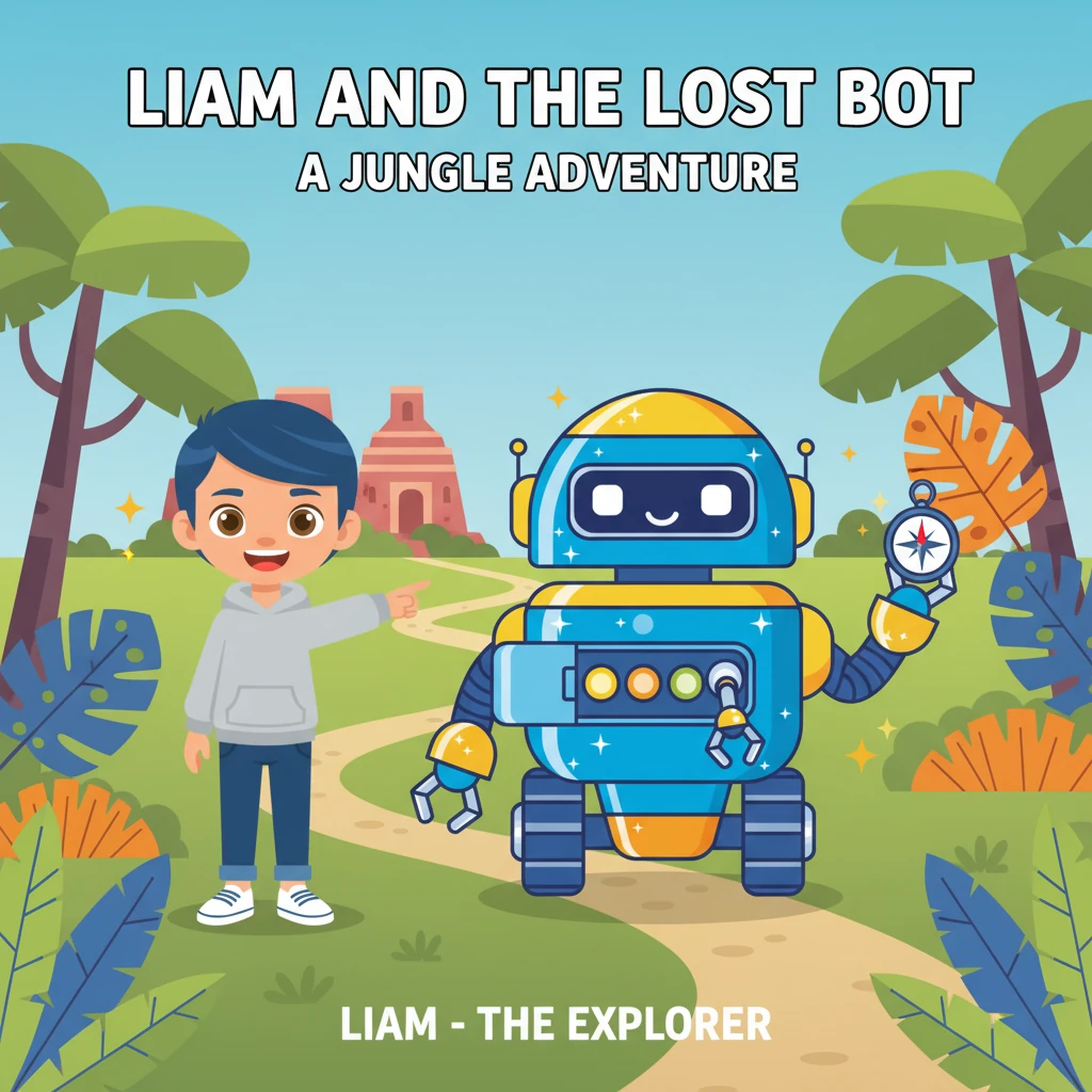 Pip the Robot’s Big Day - Science fiction