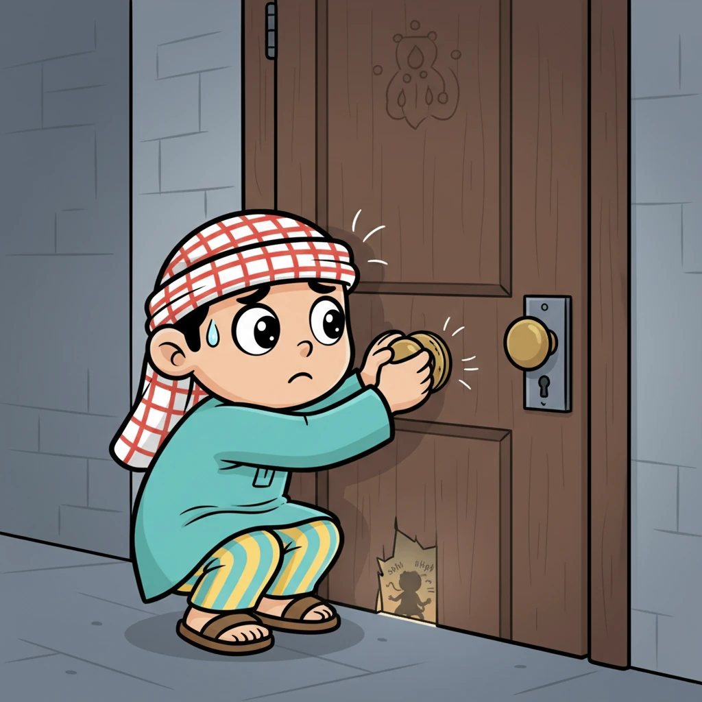 اس نے کان دروازے پر لگایا۔ اندر سے کچھ ہلنے کی آواز آئی اور پھر ایک ہلکی سی چیخ۔ زین نے کانپتے ہاتھوں سے دروازے کا ہینڈل موڑا اور آہستہ سے اسے کھولا۔