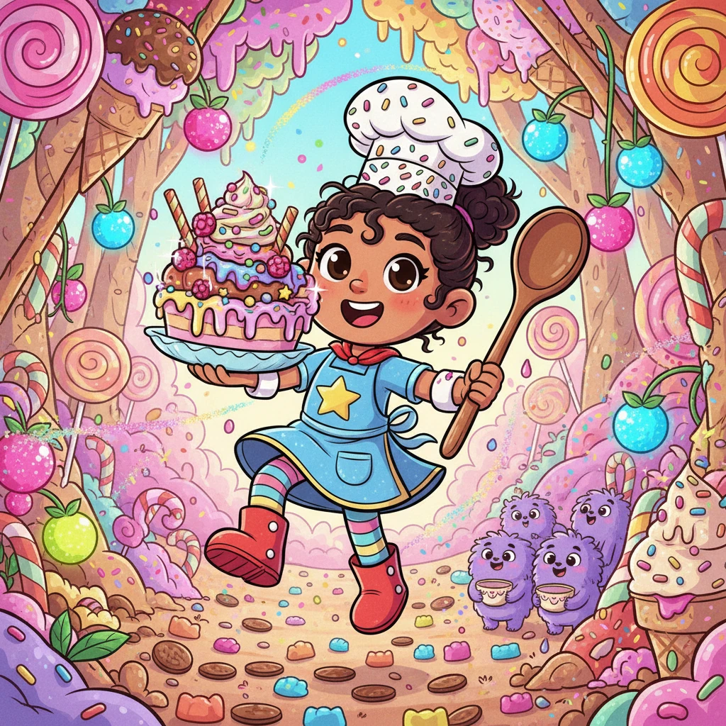 Gigi Sprinkles and the Giggle Berry Quest - Adventure stories