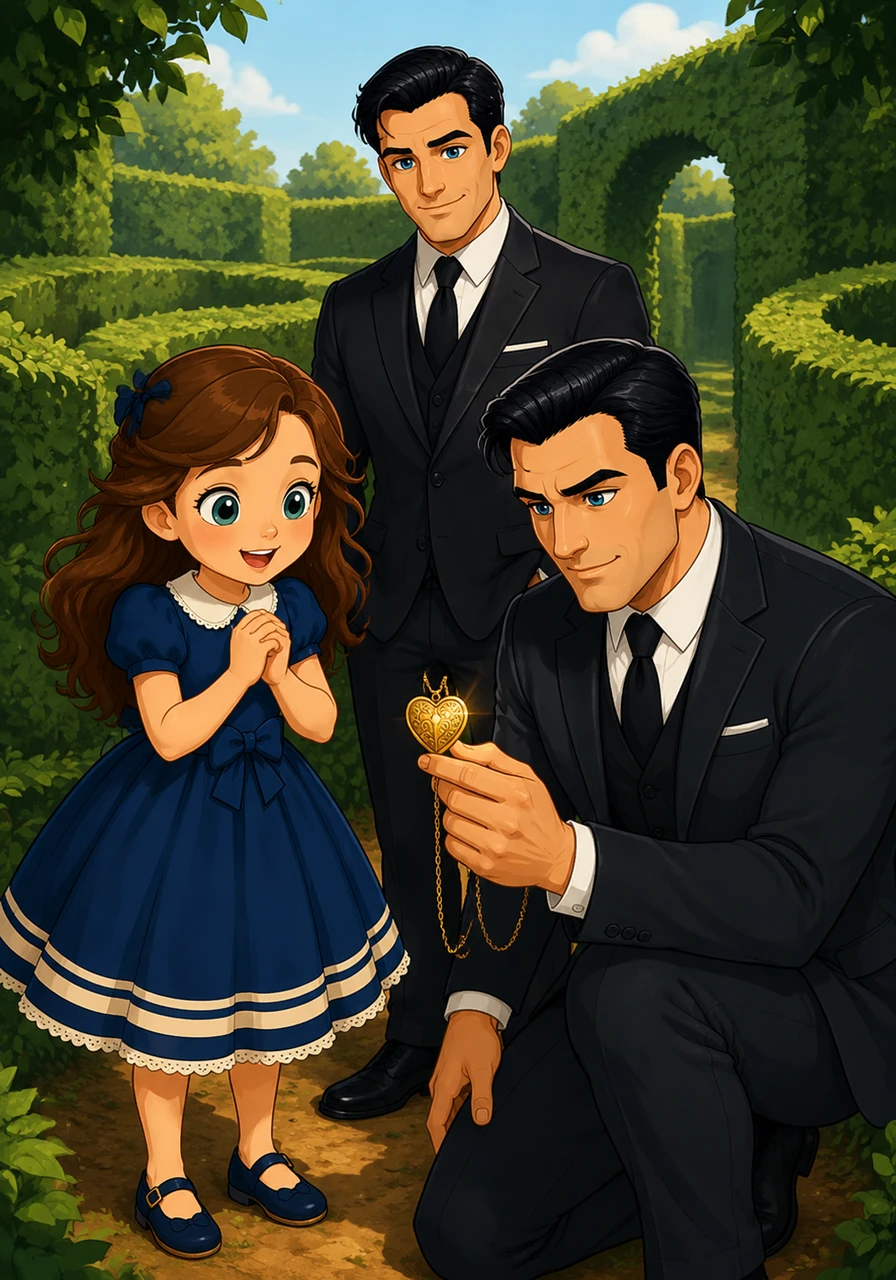 When Reyna loses her favorite locket in the sprawling hedge maze, Luke uses his sharp memory to retrace their every step. He navigates the complex turns with ease, proving his brilliance by finding the treasure and returning it to his grateful best friend.