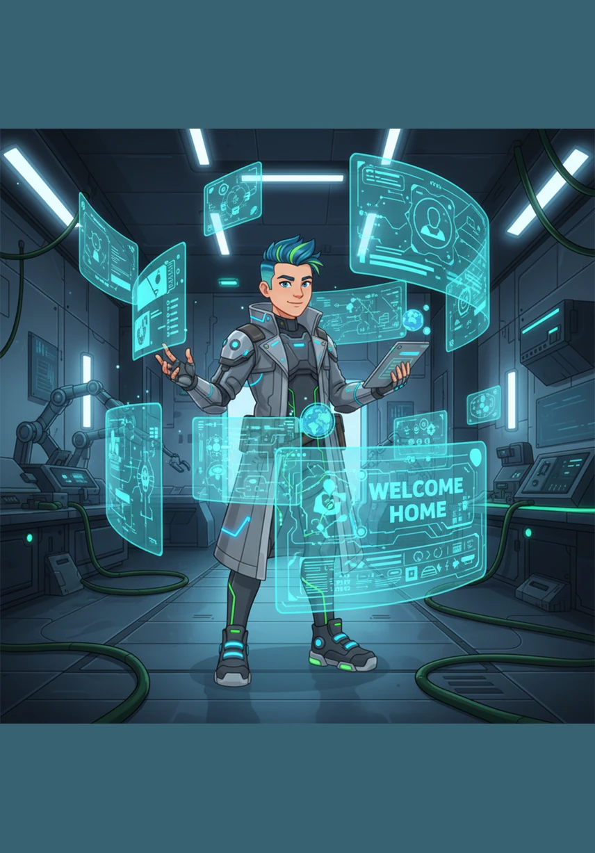 Alex creates a welcoming space for users to join the community through the elegant login and registration portals. He builds personal profiles where customers can view their history and manage their own aluminium-clad dreams with ease.