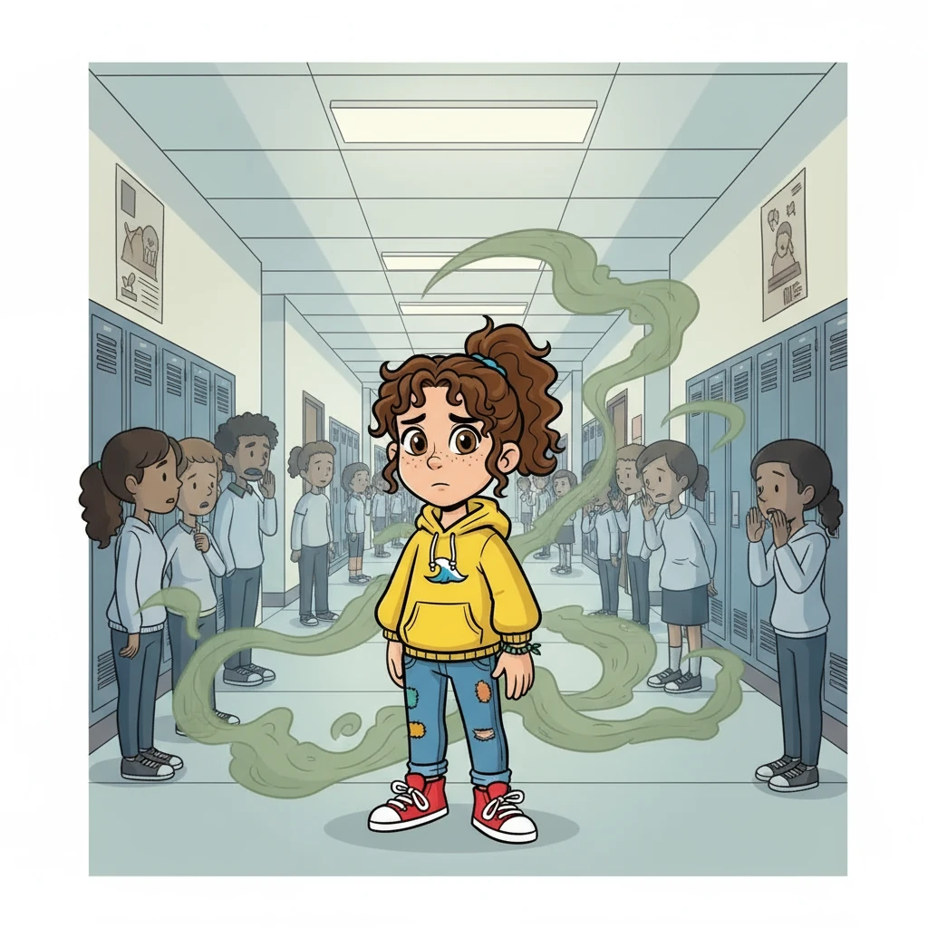 The whispers started subtly, weaving through the hallways like a noxious gas. Emma remembered the subtle shift in the air, the way heads turned and conversations hushed when she walked by. The air in the school felt thick with unspoken words and judging eyes.