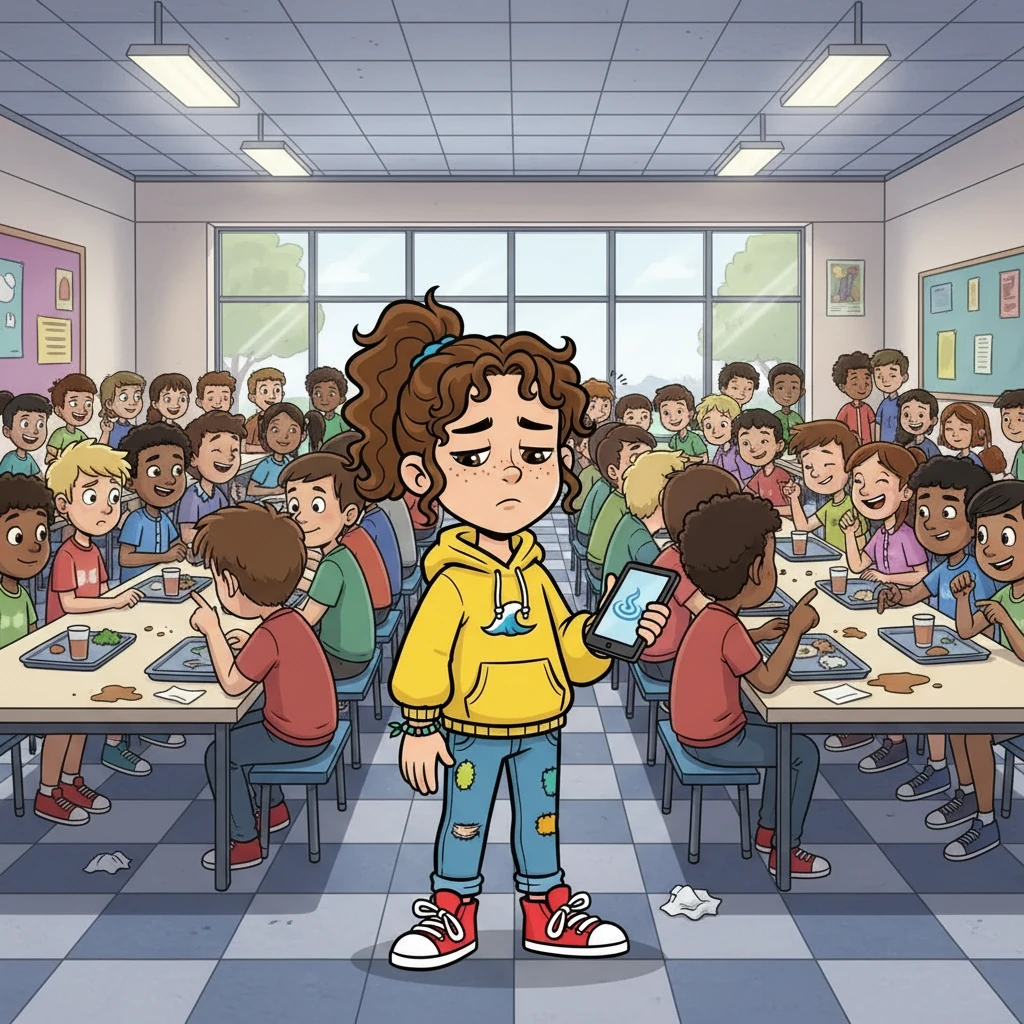 The cafeteria was a cacophony of noise and judgment. Laughter and whispers mingled, creating an atmosphere of tension. Emma recalled the sting of last year’s betrayal, the feeling of trust shattered into a million pieces.